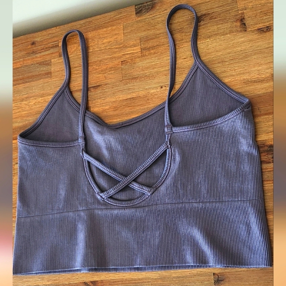 Athleta Aurora seamless crop tank